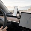 Adjustable Center Screen Slide Rail Phone Holder for Tesla &