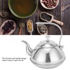 Stainless Steel Teapot with Tea Infuser Thickened NonMagnetic Kettle for