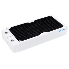 Alphacool 18647 NexXxoS XT45 Full Copper 240mm Radiator V.2 - White Special Edition