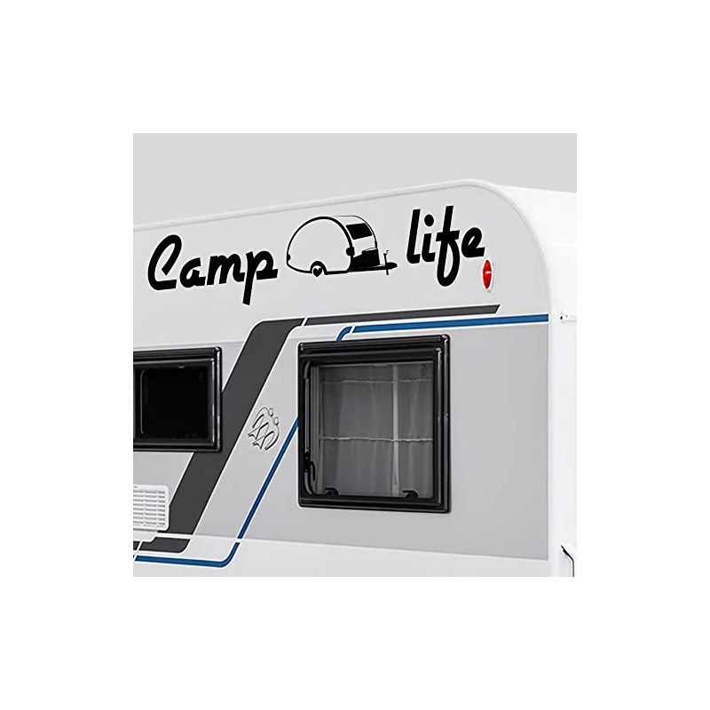 Campervan Outdoor Motorhome Camper Van Vinyl Decal Sticker Camp Life