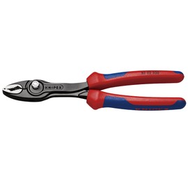 Knipex KNIPEX Twin Grip Twin Grip Slip Joint Pliers Comfort Type 8202-200SB Red Blue