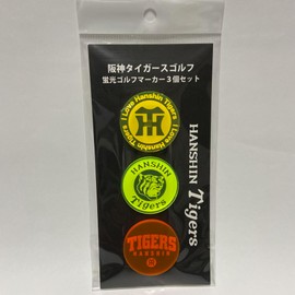 HANSHIN TIGERS CORPORATED GOLF ★ ACRYLIC MARKER SET OF 3 ☆ Green Makes a great eye catching, Women's Pro LPGA Boys Pro Green Color to see marker position from a distance, Golf Competition Giveaway or