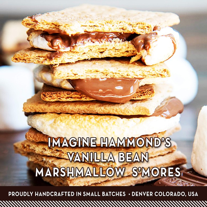 Hammond’s Candies Gourmet Marshmallows – Vanilla Bean | Great for