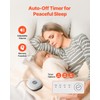 VEVOR Sound Machine, 21 Soothing Sleep Sounds, 3-in-1 Portable and