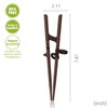 Edison Friends Left Handed Training Chopsticks - Beginner Helper, Brain