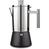 Easyworkz Diego Stovetop Espresso Maker Stainless Steel Italian Coffee Machine