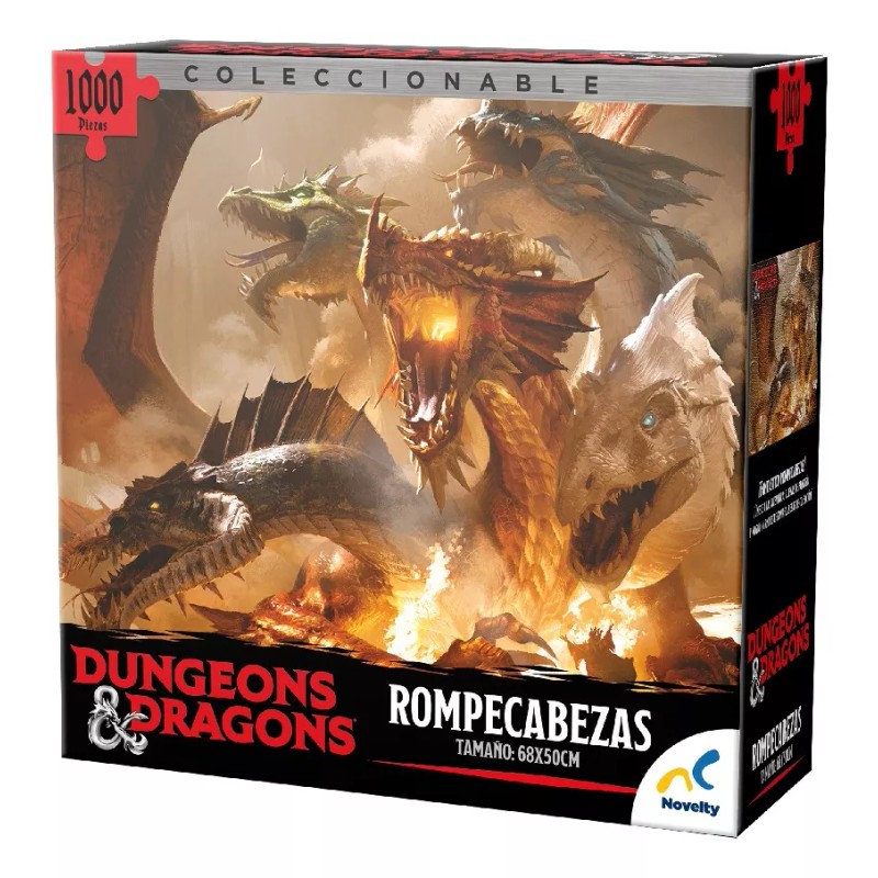 Novelty Dungeons And Dragons Rompecabezas 1000pz Novelty