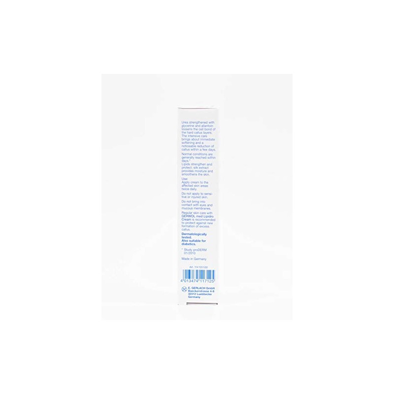 GEHWOL Crema Med Callus, 2.6 oz