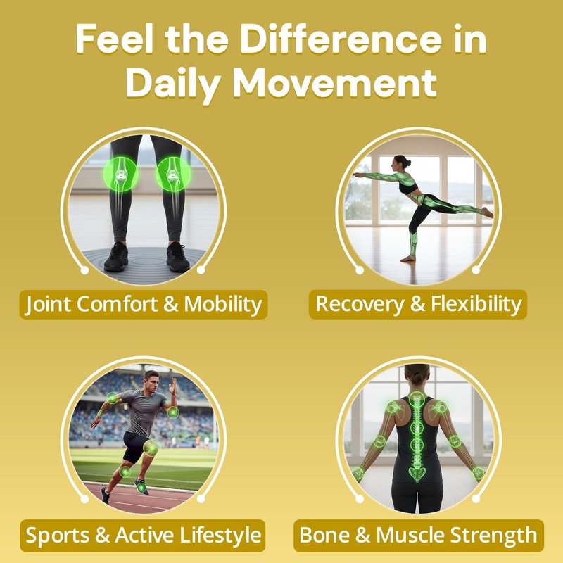 Strength & Spices Bone, Muscle & Joints 100% Natural Supplement