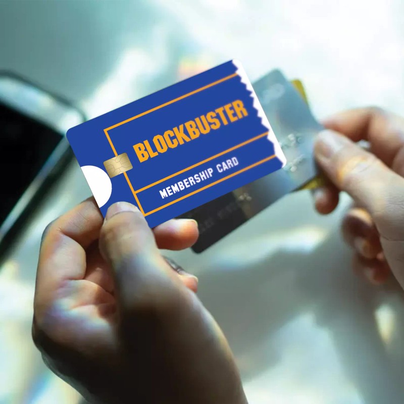 KCD 3 Pack Blockbuster Card Credit Card Skin Debit Sticker