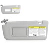 Hurotoms Sun Visor for 2004 2005 Toyota RAV4, Gray Left