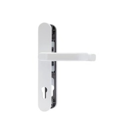 ABUS SRG92N W Door Fitting for Front Doors with Double-Sided Door Handle for Narrow Frame Doors White