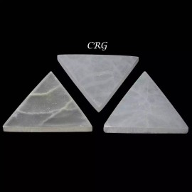 Selenite Triangle Plate (1 Piece) Size 14 cm Crystal Mineral Slab