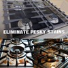 2PCS Gas Stove Top Protector Compatible With 30 INCH Frigidaire
