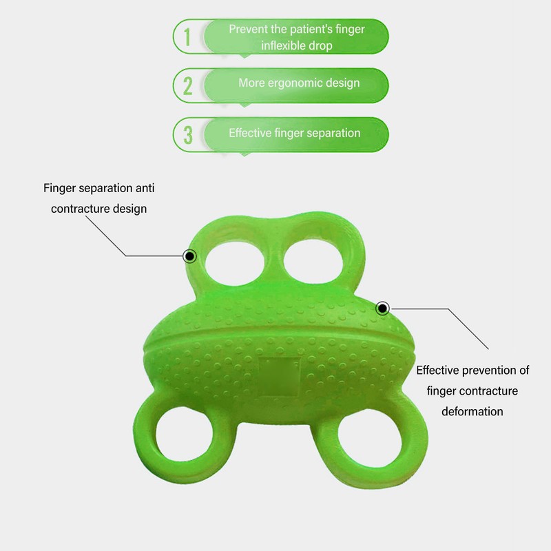 Finger Exerciser Ball Stress Relief Versatile Hand Grip Strengthener Finger