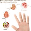 20 Pack Gel Finger Cots, Finger Protector Support New Material