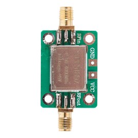 Gorise 50-4000MHz RF Low Noise Amplifier SPF5189 0.6dB Wideband Signal Receiver for FM, HF, VHF/UHF Amateur Radio LNA, Communication Systems