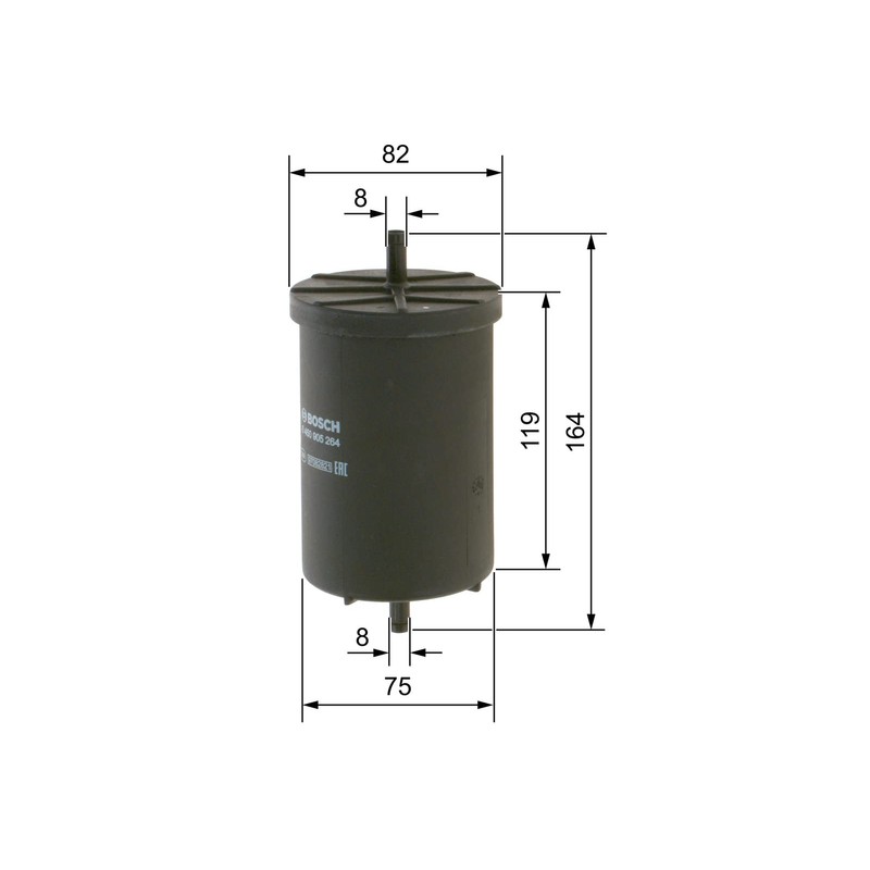 Bosch Automotive F5264 Petrol Filter Car