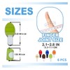 Tavvke 6 Pcs Trigger Finger Splints, Adjustable Single Straps Finger