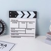 Clapper Board for Film Directors Clapperboard Movie/Film/TV Props with Marker