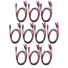 DC to Dual Test Clip Cable Copper Core Electrical Test