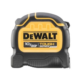 DeWALT TOUGHSERIES™ Tape Measure 8m/26ft (Width 32mm) Rip-Shield ; blade coating that provides increased durability ultra-tough housing keeps the tape safe and secure EC Class II