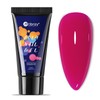 Mobray Poly nail Gel, 60g Neon Pink Poly Extension Nail
