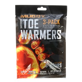 Muddy Toe Warmer W/Adhesive / 3 Pack