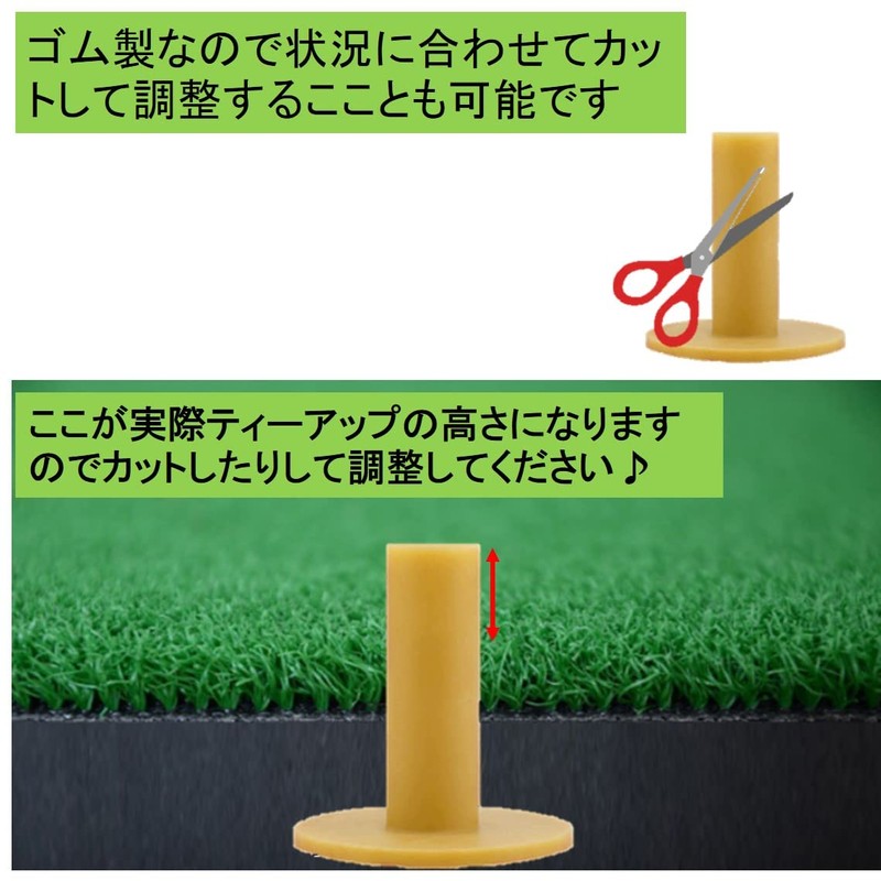 ST TS 8 Sizes Golf Tees Set of 8 Golf