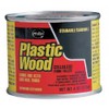 Solvent Wood Filler, Can, Natural, Plastic Wood, Mfr: 21502-A