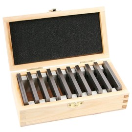 LittleMachineShop.com 3" Long Thin Parallels, 10 Pairs, Mini Mill Vise, Alloy Steel, 52-58 Rc Hardened