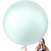 KALOR 36 Inch Giant Pastel Green Balloons, 6 Pack Large