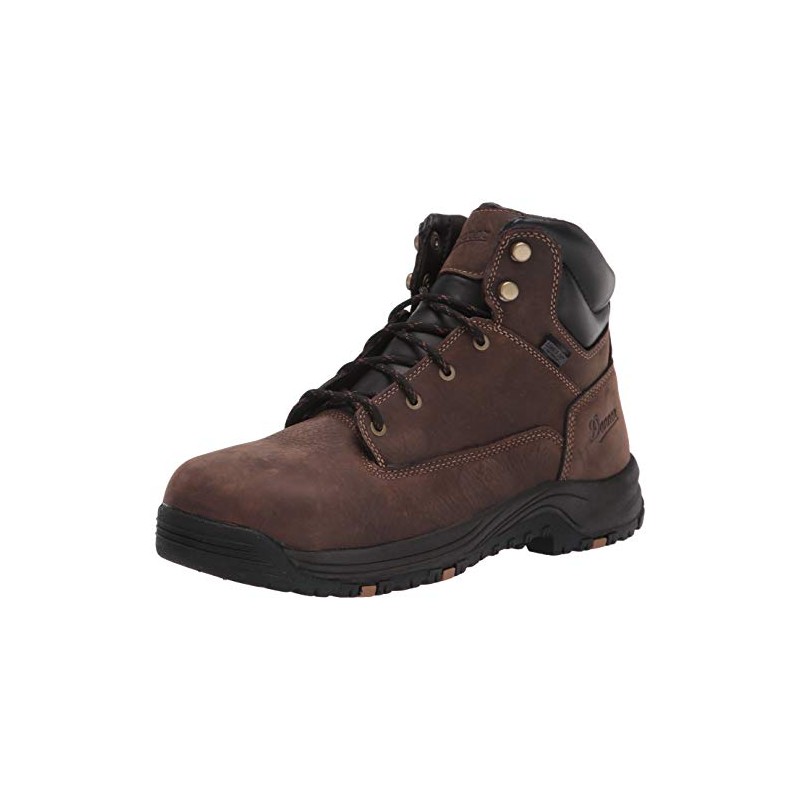 Danner Men's Work Boot Caliper 6" Brown AL, Multi, 10