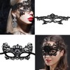 CNYMANY 15 Packs Women's Sexy Flexible Lace Masks Eye-mask for