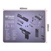 Cleaning Mat - Color: GLOCK, Ships From: China