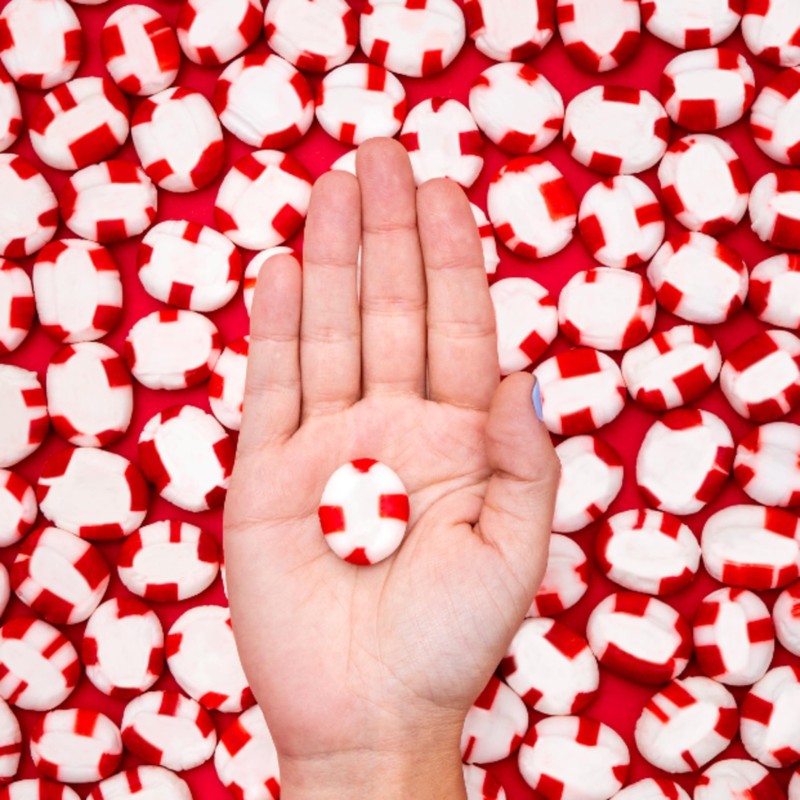 Red Bird Soft Peppermint Candy Puffs, Mints Individually Wrapped, Gluten-Free,