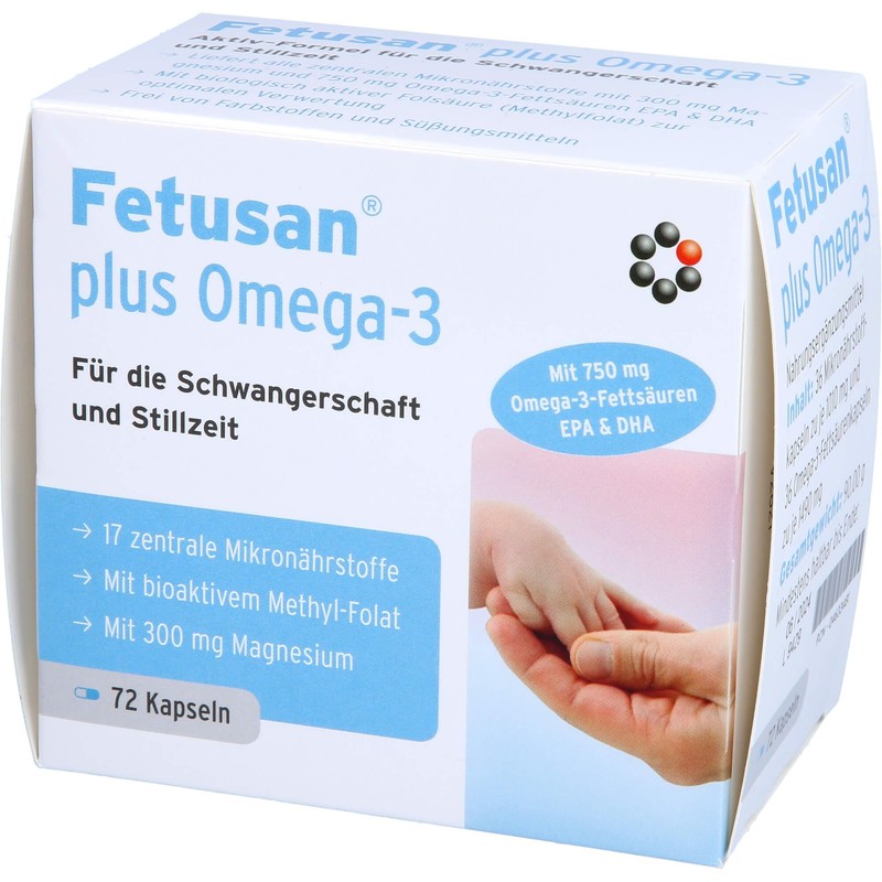 FETUSAN Plus Omega-3 Capsules 90.36 g