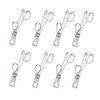FIN-697 Fine Hooks, Clothespins, Storage, Pinch Hooks, Can Be Sandwiched
