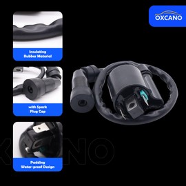 OXCANO High Performance Ignition Coil Pack Compatible with CG 125cc 150cc 170cc 200cc 250cc Motorcycle Engines