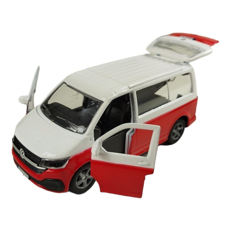 Kids Globe VW Transporter Motorhome Die Cast Pull Back 13.5