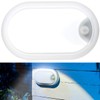 Luminea Basement Light: LED Wet Room Light, Motion Sensor, 1050