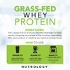 Nutrology Grass Fed - Non GMO - Cold Pressed Whey