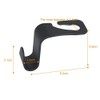 URAQT Auto Hooks, 6 pack Car Storage Hooks Back Seat
