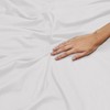 Oxford Homeware White King Size Fitted Sheets -100% Brushed Microfibre
