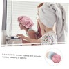 Gorro De Baño y Champú 4pcs Capas Impermeables Gorros De