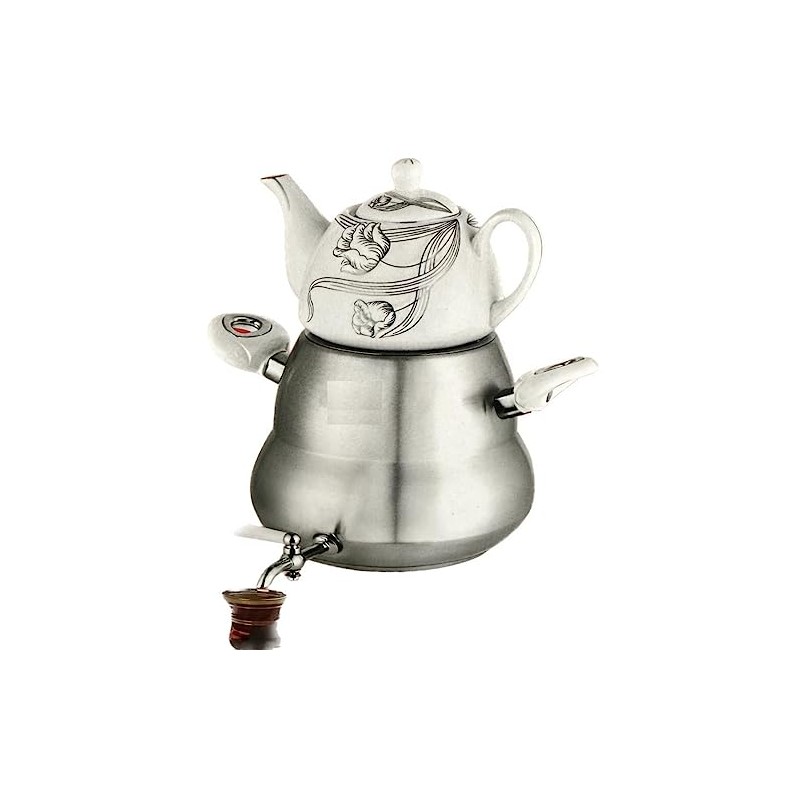 Transitional Large Capacity Classic Iranian Samovar Russian Persian Turkish Tea