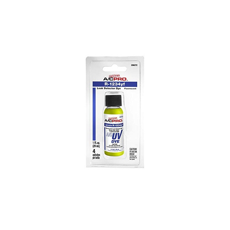 A/C Pro Certified CERTYF103-6-6PK R-1234yf Leak Detection Dye - 6