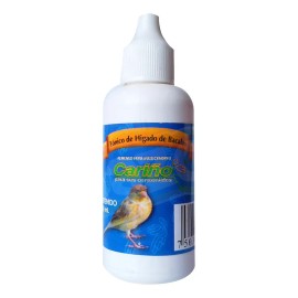 Tónico De Aceite De Hígado De Bacalao Para Aves Pequeñas | Fortalece El Desarrollo | Adicionado Con Vitaminas, Antioxidantes Y Omega 3 | 40ml