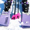 Stoke Tracks Fox Paw Ski Pole Baskets (Hot Pink)