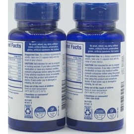 Meijer Wellness 2PK Meijer Wellness Vitamin B100 Complex ~ 60 Capsules Each ~ EXP 1/27